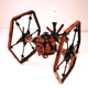 Illustration for article titled Steampunk LEGO TIE Fighter Beats the Crap Out of X-Wing, Shows Amazing Vision of Star Wars Universe
